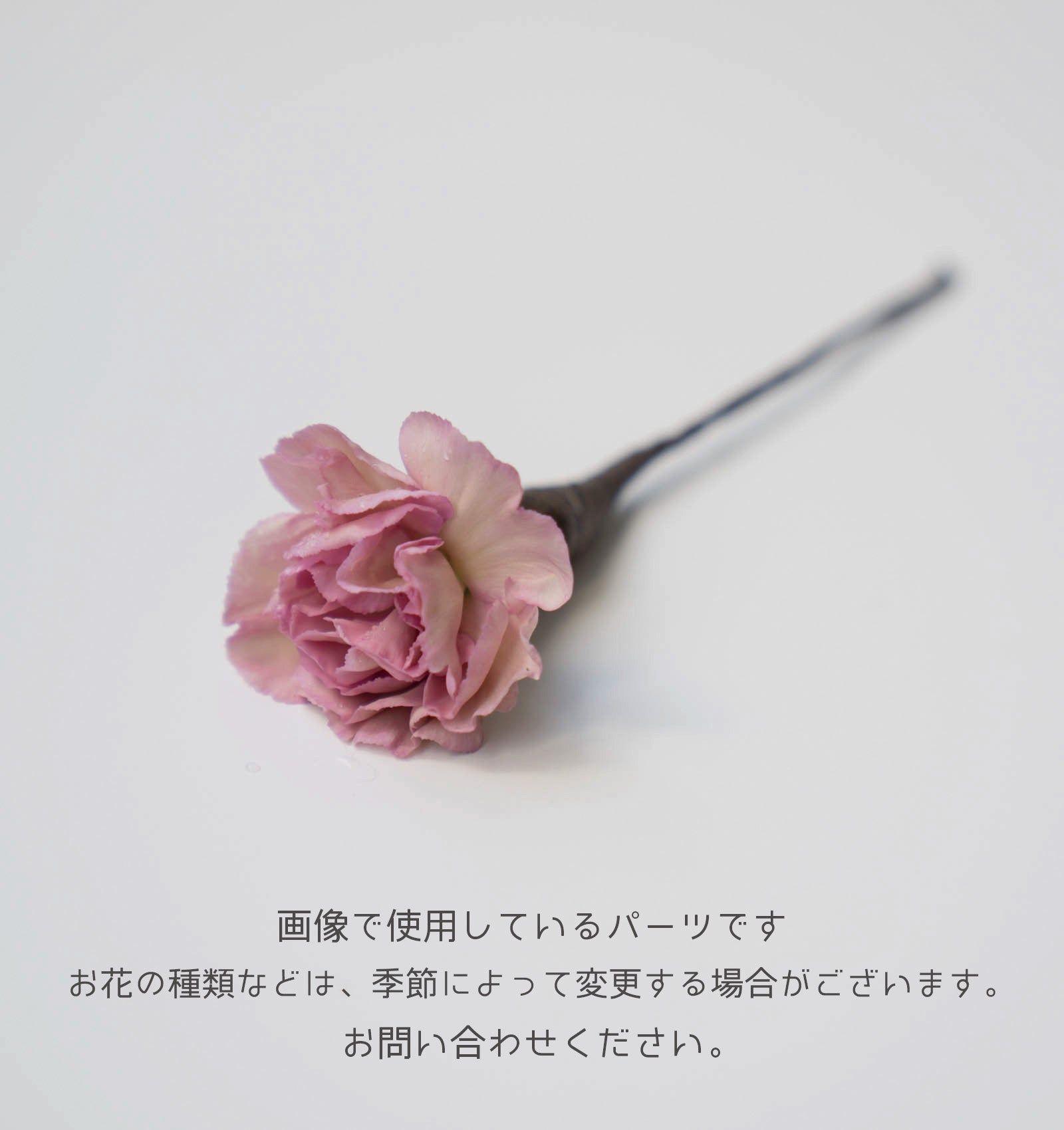 ピンクのバラのヘッドピース｜生花｜結婚式｜ブライダル