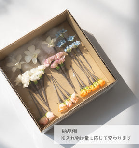 アンティークピンクのバラのヘッドピース｜生花｜結婚式｜ブライダル
